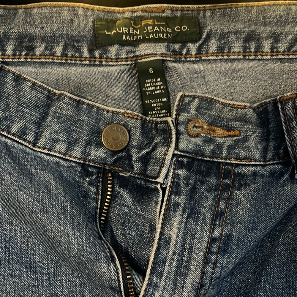 Low Rise Straight Leg Jeans RL - Picture 3 of 7